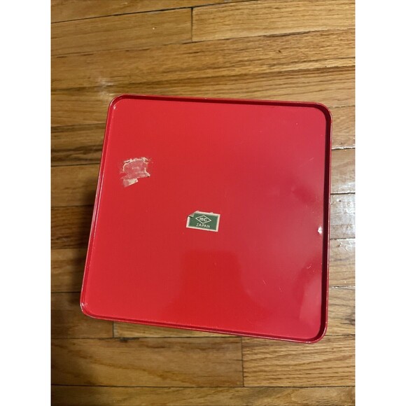 1984 Enesco Imports Corp Jack Tin Metal Canister Made In Japan Vintage - Picture 5 of 7